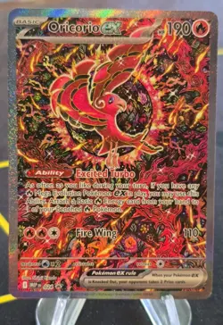 Oricorio Ex 024 Black Star Promo ME: Mega Evolution Pokemon SIR NM - Image 3