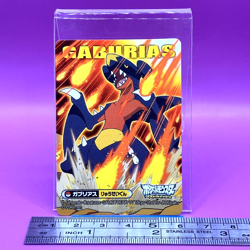 Garchomp - Pokemon Sticker Seal Anime Game BANDAI Nintendo TCG Japanese #001a - Image 1