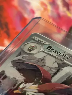 Pokemon TCG - Sv: Black Bolt - Braviary 155/086 Illustration Rare - English - Image 3