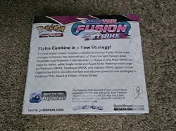 Fusion Strike Booster Box | Pokemon TCG | Factory Sealed - Image 3