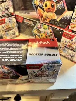 Sam’s Club Pokemon Prismatic Evolutions Surprise Box - Booster Bundle combo x6 - Image 3