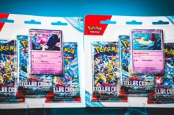 2 x Pokemon Scarlet & Violet: Stellar Crown 3-Pack Blister TINKATON & LATIAS - Image 3
