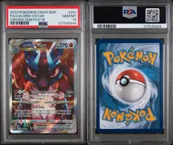FA/LUCARIO VSTAR CROWN ZENITH ETB POKEMON SWSH BLACK STAR PROMO 2023 291 PSA 10 - Image 3