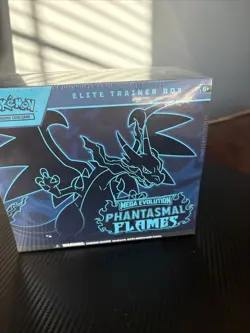 Phantasmal Flames Elite Trainer Box (ETB) - Pokemon TCG - New/Factory Sealed - Image 1
