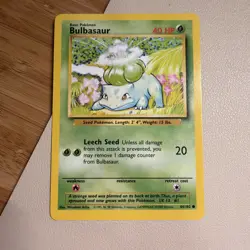 Pokemon Starters - Pikachu, Charmander , Squirtle and Bulbasaur Base Set 1999 LP - Image 4