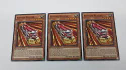 3x RUFFIAN RAILCAR 1ST EDITION NECH-EN090 COMMON YUGIOH NM / UNPLAYED - Image 1