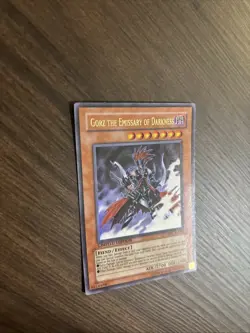 Yugioh Gorz The Emissary Of Darkness YR01-EN003 NM Ultra Rare Limited - Image 4