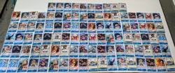 One Piece Blue Lot Of 100 Cards " The Azure Sea's Seven" Fish-Men Shiryu +++ - Image 1