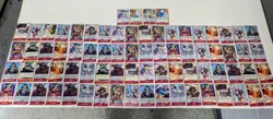 One Piece RED Lot Of 76 Cards " The Azure Sea's Seven" Bonney Moda Cavendish Apo - Image 1