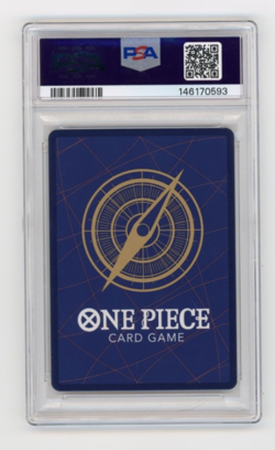 2025 ONE PIECE OP13-CARRYING ON HIS WILL ALTERNATE ART MONKEY D. LUFFY PSA 10 - Image 2