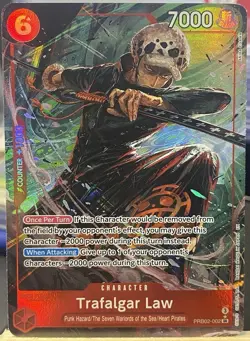 Trafalgar Law - PRB02-002 (Alternate Art)Premium Booster -The Best- Vol. 2 Foil - Image 1