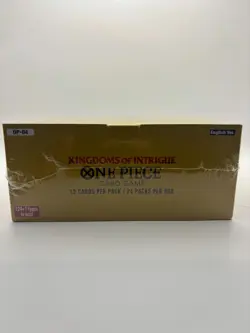 OP04 Kingdoms of Intrigue Booster Box Factory Sealed One Piece Bandai ✅ ENGLISH - Image 4