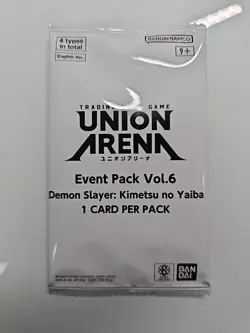 Union Arena Event Pack Vol. 6 - Demon Slayer: Kimetsu no Yaiba Sealed English - Image 1