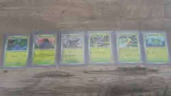 Pokemon TCG Me02: Phantasmal Flames Lot - 6 Card Grass-Type - Image 1