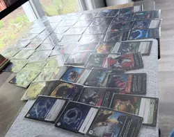 55 Riftbound Spiritforged Holo Foil Card Lot Massive Collection NM - Image 1