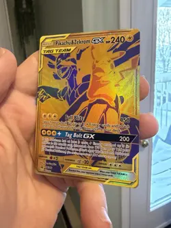 Pikachu & Zekrom GX - SM248 - Pokemon TCG Sun & Moon Promo Ultra Rare Card NM - Image 4