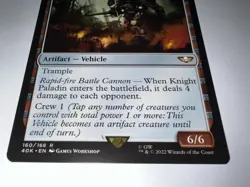 MTG KNIGHT PALADIN CARD 160/168 R - Image 3