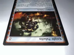 MTG KNIGHT PALADIN CARD 160/168 R - Image 4