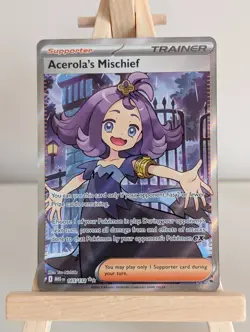 Pokemon TCG Mega Evolution - Acerola's Mischief SIR Card 183/132 & 165/132 - Image 2