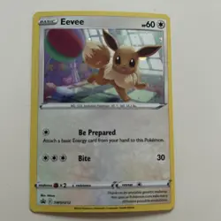 Eevee SWSH212 SWSH: Sword & Shield Promo Cards Promo English Pokemon Card - Image 1
