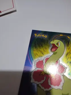 Meganium #154 Silver Foil Pokemon Topps Johto Series 1 2001 Pokemon Card Rare - Image 4
