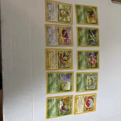 vintage pokemon card set of 10 rare near mint - Image 2