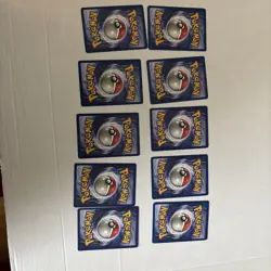 vintage pokemon card set of 10 rare near mint - Image 4