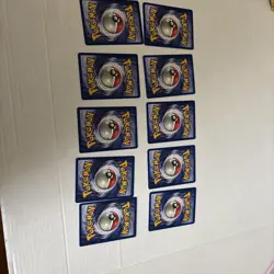 vintage pokemon card set of 10 rare near mint - Image 5