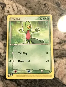 2003 Pokemon Cards Treecko, Grovyle, Sceptile Full Evolution #20 #32 #76 3 Cards - Image 2