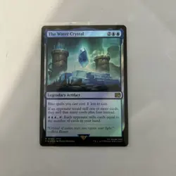 Mtg. The Water Crystal. Foil. Final Fantasy. Pack Fresh - Image 1