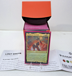 Magic the Gathering Final Fantasy VII 7 Commander Deck - Limit Break - Open - Image 1