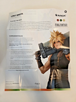 Magic the Gathering Final Fantasy VII 7 Commander Deck - Limit Break - Open - Image 3