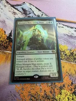 Mutagen Man, Living Ooze - Foil Teenage Mutant Ninja Turtles MTG - Image 1