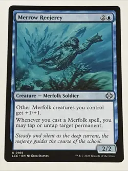 MTG Commander: The Lost Caverns of Ixalan Merrow Reejerey 0165 NM - Image 1