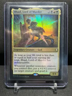Bhaal, Lord of Murder - Foil - Magic MTG 2022 Baldur's Gate LP - Image 1