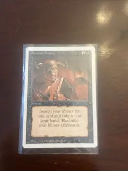 Demonic Tutor HP, English MTG Revised Edition - Image 1