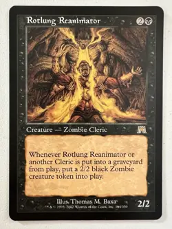 Rotlung Reanimator NM ONS Onslaught Mtg Magic The Gathering Legacy Vintage Edh - Image 3