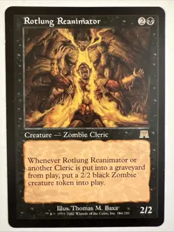 Rotlung Reanimator NM ONS Onslaught Mtg Magic The Gathering Legacy Vintage Edh - Image 5