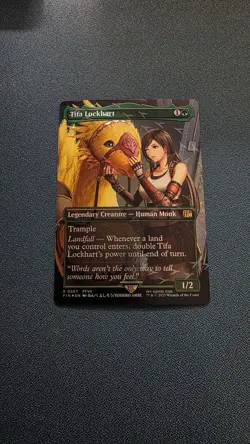 Tifa Lockhart (Borderless) (Chocobo Track Foil) Final Fantasy Foil - Image 1