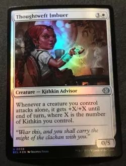 Thoughtweft Imbuer - Foil - ECL - MTG - EN - NM - 0038 - Image 1