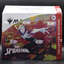 MTG Marvel Spider-Man (TCG) [Collector Booster Box] [12 Packs] - Factory Sealed - Image 1