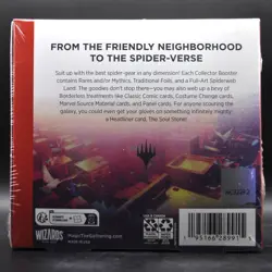 MTG Marvel Spider-Man (TCG) [Collector Booster Box] [12 Packs] - Factory Sealed - Image 2