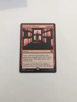 Broadcast Takeover Teenage Mutant Ninja Turtles Regular NM MTG - Image 1