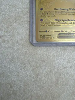 Pokemon Gold Mega Gardevoir EX Hyper Rare Card 187/132 English NM/M Condition! - Image 5