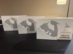 3X Box Pokemon TCG: Charizard Sword & Shield Ultra Premium Collection UPC Sealed - Image 3