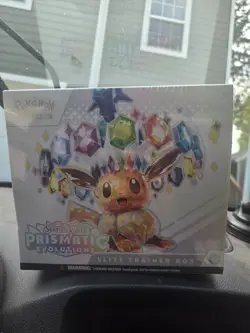 Pokemon TCG S&V Prismatic Evolutions ETB Elite Trainer Box FACTORY SEALED - Image 1