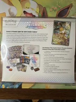 Pokemon Prismatic Evolutions Pokemon Center ETB Elite Trainer Box SEALED - Image 3