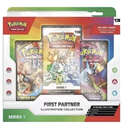 Pokemon TCG First Partner Illustration Collection Series 1 lot of 2! ✅PRESALE✅ - Image 1