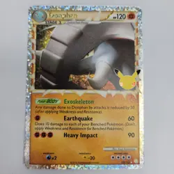 Pokemon Celebrations Ultra Rare Holo Donphan Prime #107/123 - Image 1