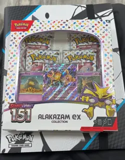 Pokemon TCG: Scarlet & Violet-151 Alakazam ex Collection Booster Box 820650855269 - Image 1